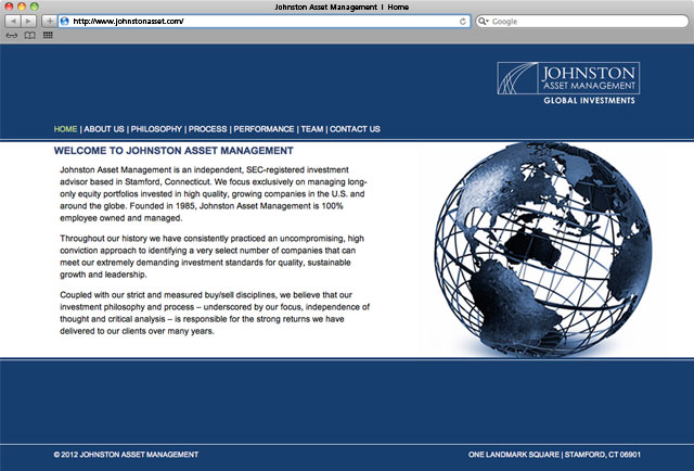 Johnston Asset Management website